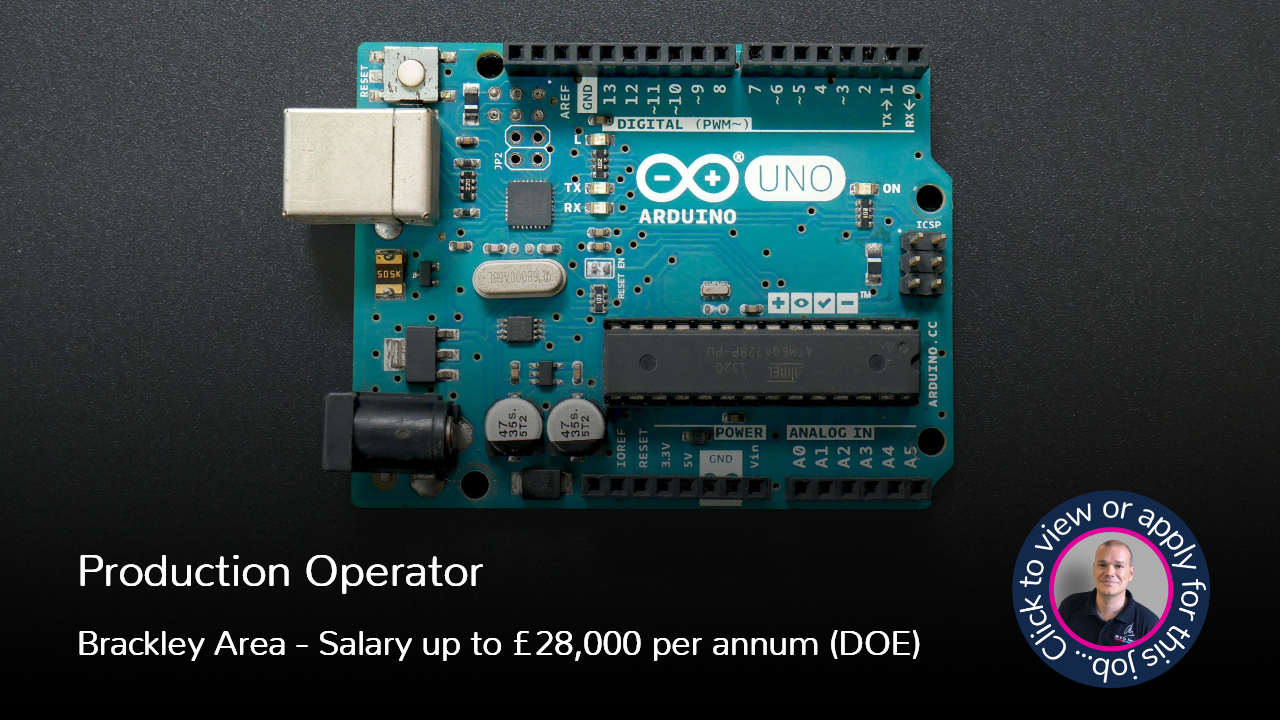 Production Operator Job in Brackley