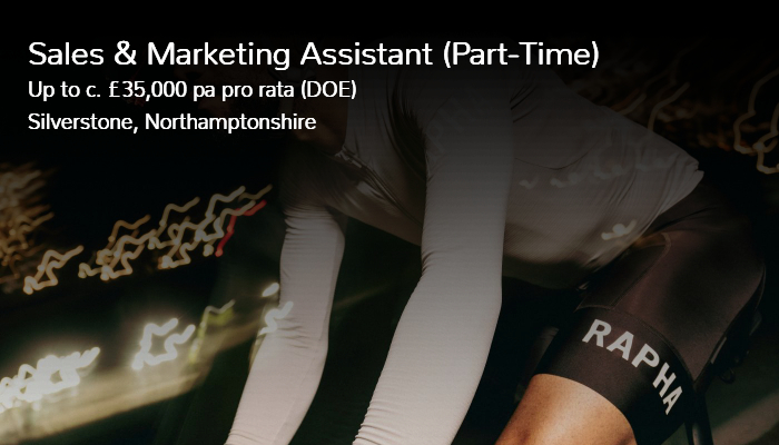 Sales and Marketing Assistant Job Vacancy Silverstone Part Time