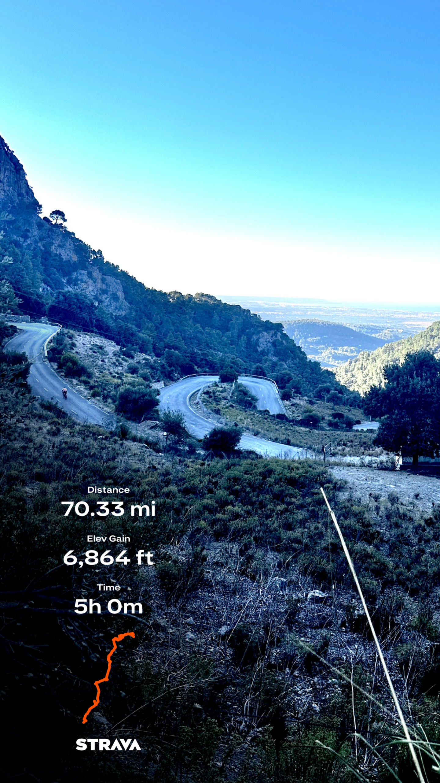 Windy roads in Mallorca