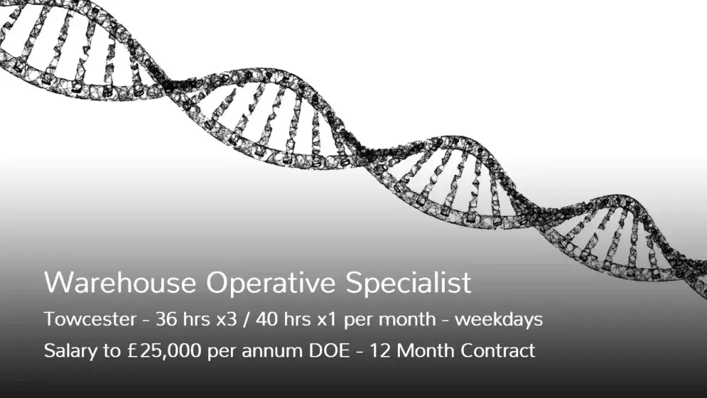 Warehouse Operative Specialist Job Vacancy in Towcester