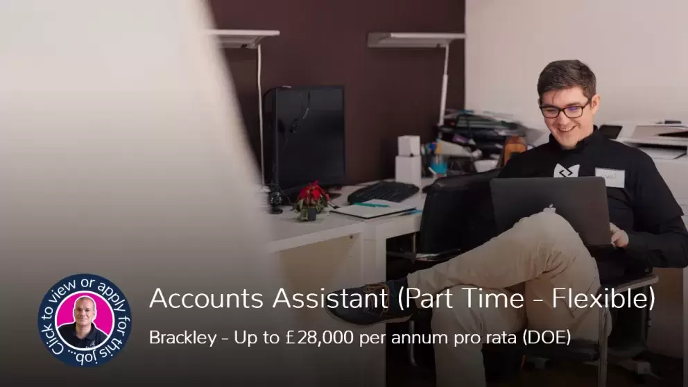 Part time Accounts Assistant job in Brackley