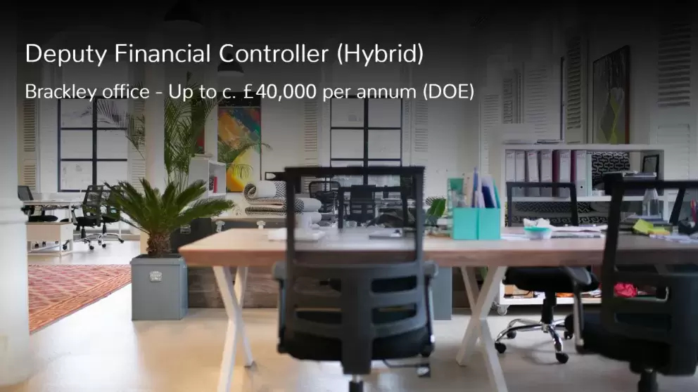 Deputy Financial Controller Job in Brackley Hybrid
