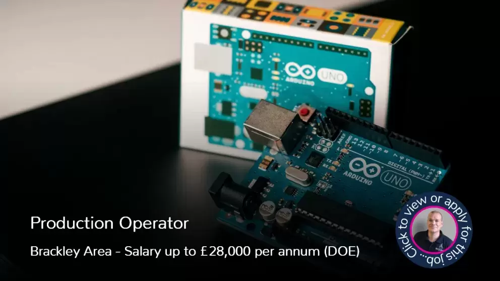 Production Operator Job in Brackley