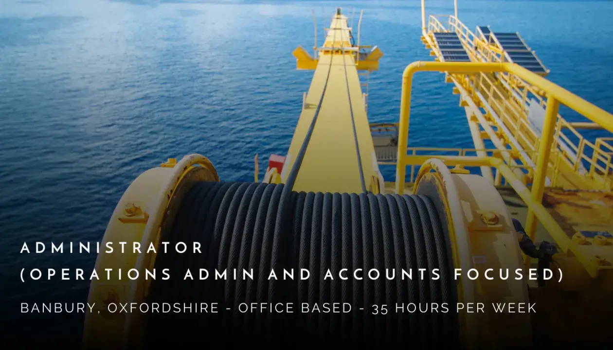 Administrator Operations Admin and Accounts focused job vacancy in Banbury